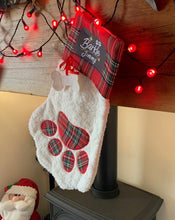 Load image into Gallery viewer, Personalised Barkle Christmas Stockings
