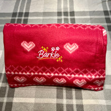 Load image into Gallery viewer, Red Heart Barkle Blankie ❤️
